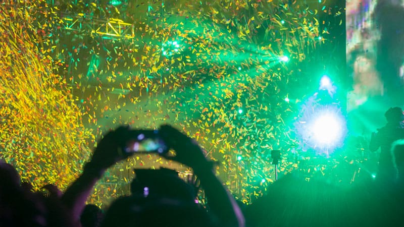 confetti canons Ott events